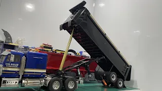 DPS TRAILER ENDDUMP 2AXLE 1/14 SCALE