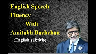 Amitabh Bachchan motivational Speech in English | LEARN ENGLISH | Listen english | english subtitle