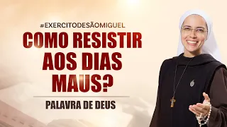 Palavra de Deus | Como resistir aos dias maus (Lc 6,43-49)  Ir  Maria Raquel | Hesed 16/09