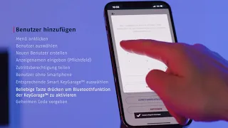 Benutzer hinzufügen & Einladung einlösen OHNE Smartphone | ABUS KeyGarage™ 787 Smart Bluetooth®