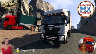 Euro Truck Simulator 2 (1.49) Delivery to Eurafrica v2.9 by MXTrucker hacman X3000 + DLC's & Mods