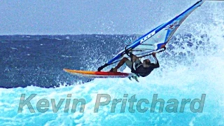 Kevin Pritchard Windsurfing at Ho'okipa