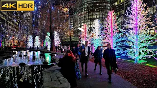 Canary Wharf Winter Lights Walk - 2023 | Should you visit ?!