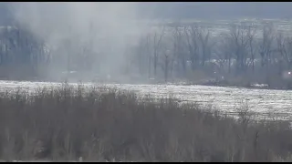 🇷🇺🇺🇦 Бойцы армии ДНР уничтожают очередной украинский блиндаж с помощью ПТУР.