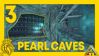 TOP 3 Pearl Caves W/ Full Base Designs! | For All Tribes! | ARK: Survival Evolved