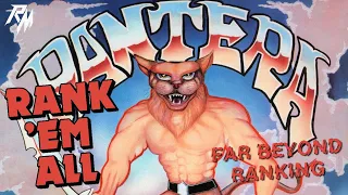 PANTERA: Albums Ranked (From Worst to Best) - Rank 'Em All