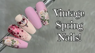 Vintage Spring Nails | Madam Glam | Nail Sugar