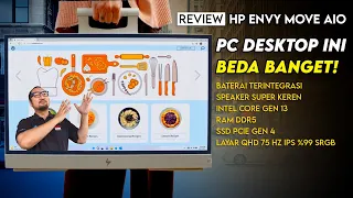 PC Desktop Praktis & Kencang yg Mudah Dibawa Pergi: Review HP Envy Move AIO 24-cs0003d