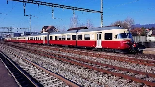 Trainaction in Rupperswil mit RAe Trans Europ Express EGGER FILM