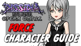 DFFOO NEON FORCE ECHO CHARACTER GUIDE & SHOWCASE!!! BEST ARTIFACTS & SPHERES!!! RAINBOW NUMBERS!!!