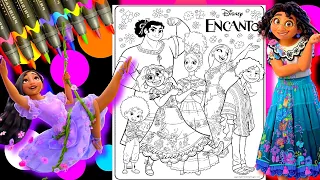 Madrigal Grandkids Trivia & Coloring | Disney Encanto 🌈