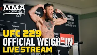 UFC 229: Khabib vs. McGregor Official Weigh-ins Live Stream - MMA Fighting