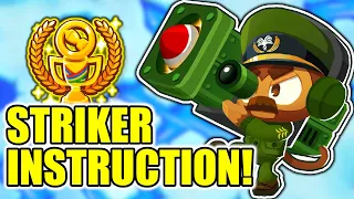 STRIKER INSTRUCTION! | Quest Guide 🏆 BTD6