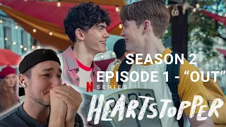 Reacting to Heartstopper Season 2   Episode 1 "Out" #heartstopper #heartstopperseason2 #reaction