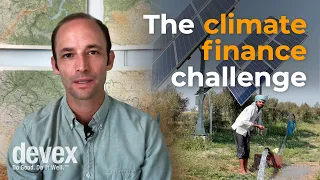 The climate finance challenge