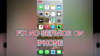 HOW TO FIX NO SERVICE ON IPHONE 2024