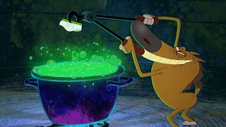 Zig & Sharko 🍵 STRANGE POTION 🍵 MEALS AND YUMMY 🥤 Cartoons for Children