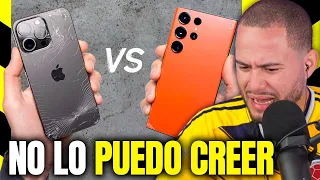 iPhone 15 PRO MAX VS GALAXY S23 ULTRA PRUEBA DESTRUCCION! (SORPRENDENTE)