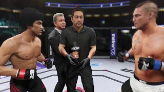 Bruce Lee vs. Diego Sanchez (EA Sports UFC 2) - CPU vs. CPU