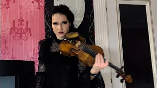 Bloody mary - Lady Gaga - cover violin by Yana Leonteva - Wednesday Addams dance -  @LadyGaga