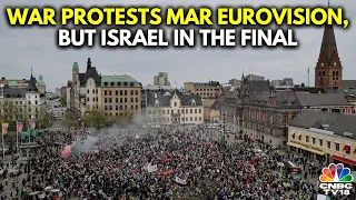 Protestors Rally Against Israel's Participation In Eurovision In Sweden | N18G | CNBC TV18