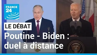 LE DÉBAT - Poutine / Biden, duel à distance : la guerre en Ukraine révèle deux mondes qui s'opposent