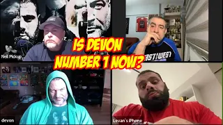 Levan's response about Devon being world number 1 in his absence