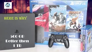 Why the 500GB PS4 Slim Better than 1 TB Version ?