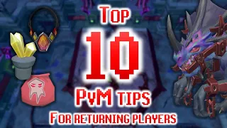 My Top 10 Tips for Returning Players - PvM!