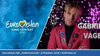 Gabrielius Vagelis - „The Distant“ (liet. „Tolimas“) - Eurovizijos pusfinalis