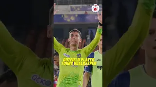 #VafaHakamaneshi The ̶D̶e̶f̶e̶n̶d̶e̶r̶ Goalkeeper! 😎#HeroISL #LetsFootball #shorts @ChennaiyinFC