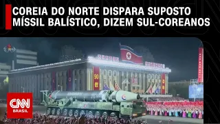 Coreia do Norte dispara suposto míssil balístico, dizem sul-coreanos | CNN NOVO DIA