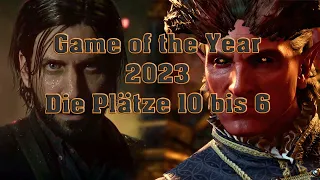 Game of the Year 2023 - Die Plätze 10 bis 6