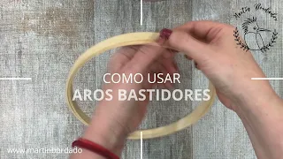 Como usar el aro bastidor con resorte