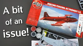 Did YOURS have this PROBLEM? Airfix Jet Provost T.4 Gift Set - Unboxing Review