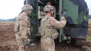 Operation Anakonda 2016 - Paladin M109A6 Artillery System