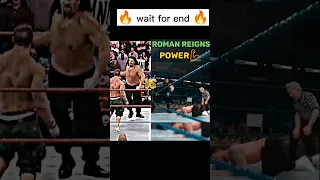 Roman Reigns attitude 👀 vs great Khali power 💀 | #shorts #wwe #viral