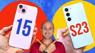 iPhone 15 vs Samsung S23: Diferencias. Los pros y cons de comprar uno en vez del otro