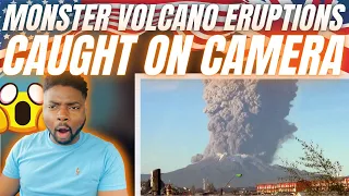 🇬🇧BRIT Reacts To MONSTER VOLCANO ERUPTIONS CAUGHT ON CAMERA!
