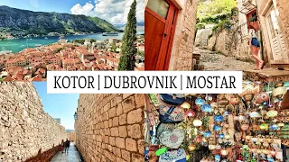 Kotor, Dubrovnik & Mostar! 3 UNESCO's! Experience these Balkan cities with us!