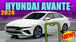 Новейший Hyundai Avante 2024 - немного освеженный кореец #автоизкореи #hyundaiavante #newavante