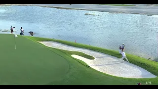 Bryson DeChambeau - Amazing Bump Bunker Shot! 😳