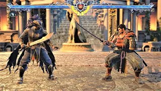 New DLC Hwang vs Mitsurugi (Hardest AI) - SOULCALIBUR VI