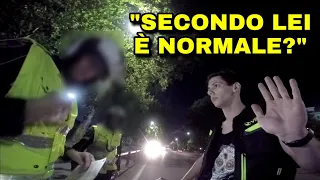 ❗MI SGASA LA MOTO, MI MENTE E VUOLE FARMI LA MULTA "A SENTIMENTO"😱 | Polizia locale sbaglia tutto