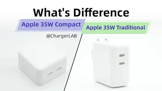 What's Difference Between Two Apple 35W Charger (Compact and Traditional)