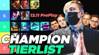 LS | 13.11 Champion Tierlist for Every Role w/ Bwipo, Trymbi, Zven & Inspired