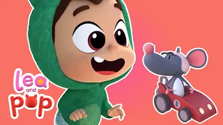 💫Hickory Dickory Dock and more Happy Babies Songs with Lea and Pop