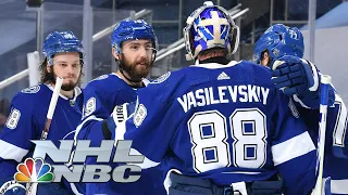 Lightning ride top line, Andrei Vasilevskiy to huge win over Islanders in Game 1 | NHL | NBC Sports