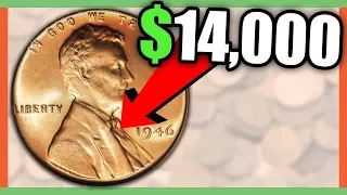 HOW MUCH IS A 1946 PENNY WORTH - RARE PENNIES WORTH MONEY!!