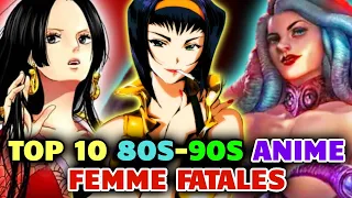 Top 80s 90s Anime Femme Fatales Who Are As Scary As They Are Beautiful